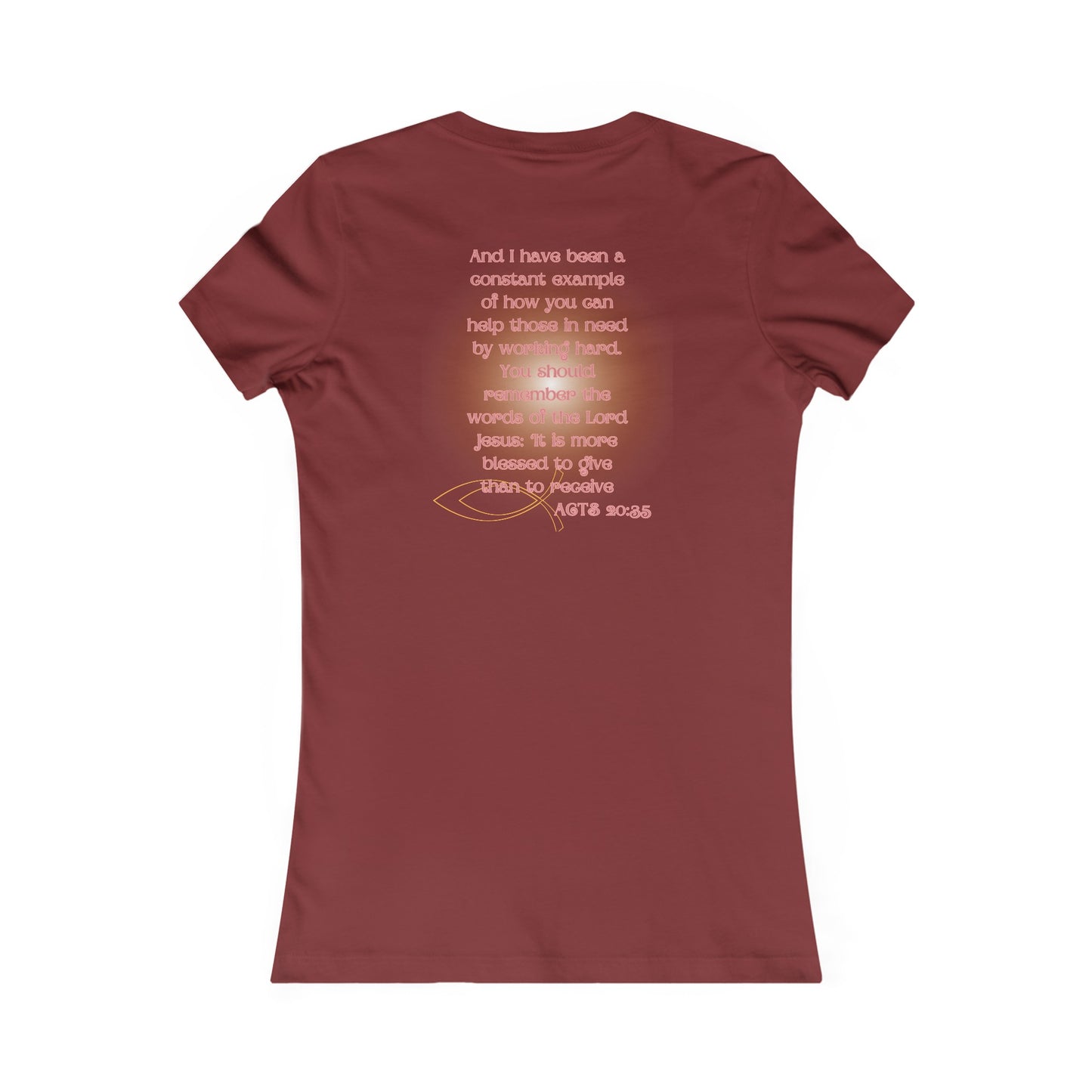 Blessed 2B A Blessing Women's Tee | Ribbed Neckline | Slim Fit | Lightweight Cotton, Unique Design, Christian Clothing