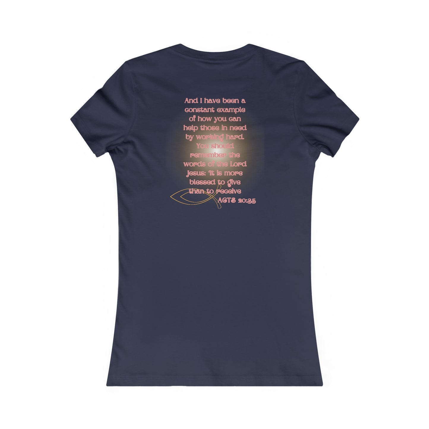 Blessed 2B A Blessing Women's Tee | Ribbed Neckline | Slim Fit | Lightweight Cotton, Unique Design, Christian Clothing