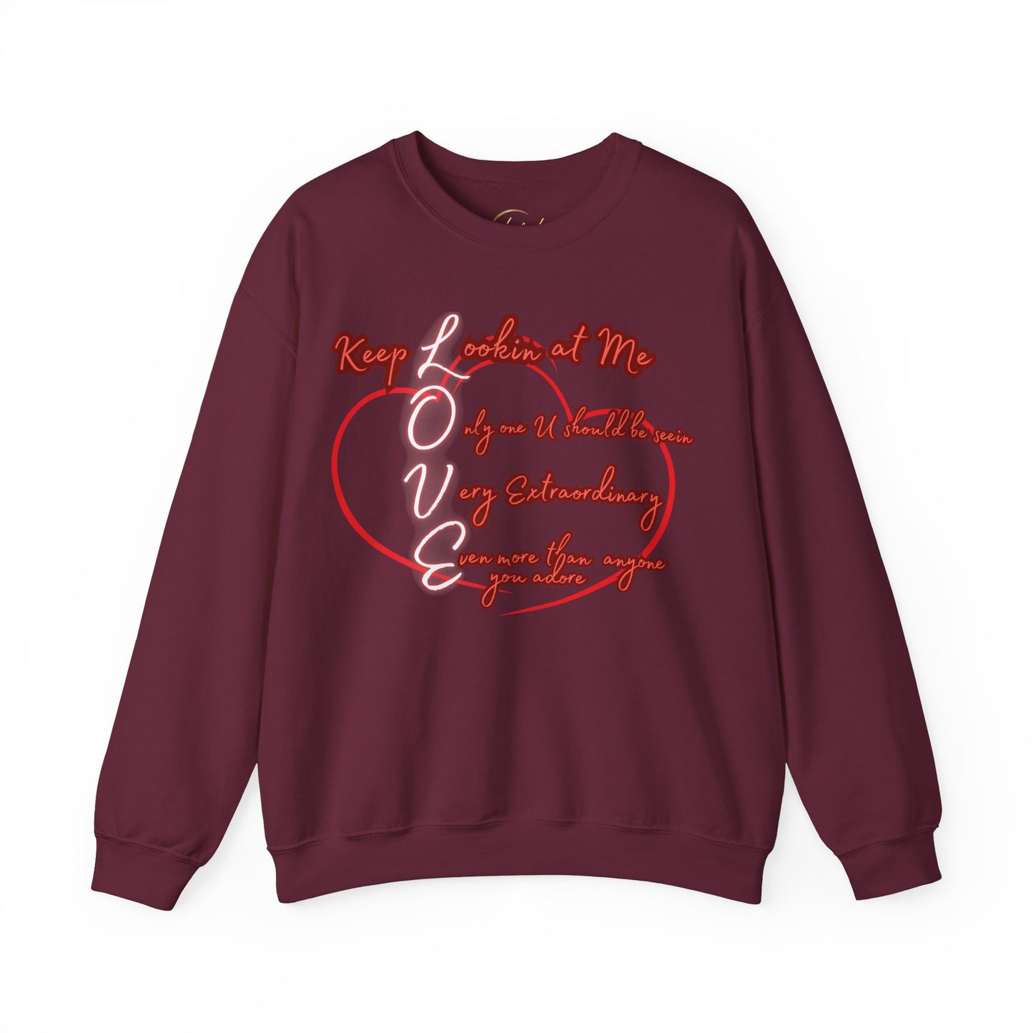 Heart Blown Away Sweatshirt, Love Pullover, Valentine's Day Jumper, Romantic Sweater, Cozy Top for Couples