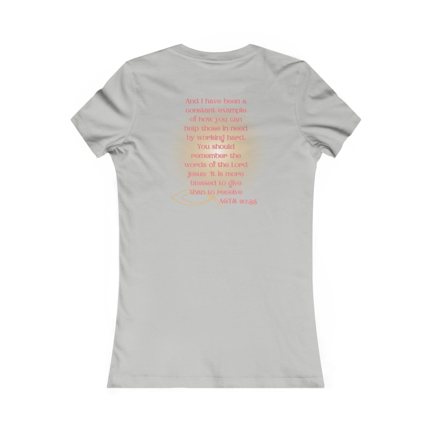 Blessed 2B A Blessing Women's Tee | Ribbed Neckline | Slim Fit | Lightweight Cotton, Unique Design, Christian Clothing