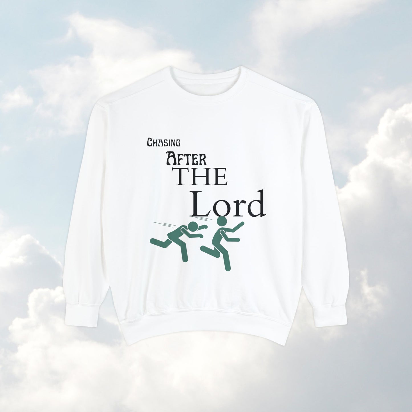 God's Heart Garment-Dyed Sweatshirt