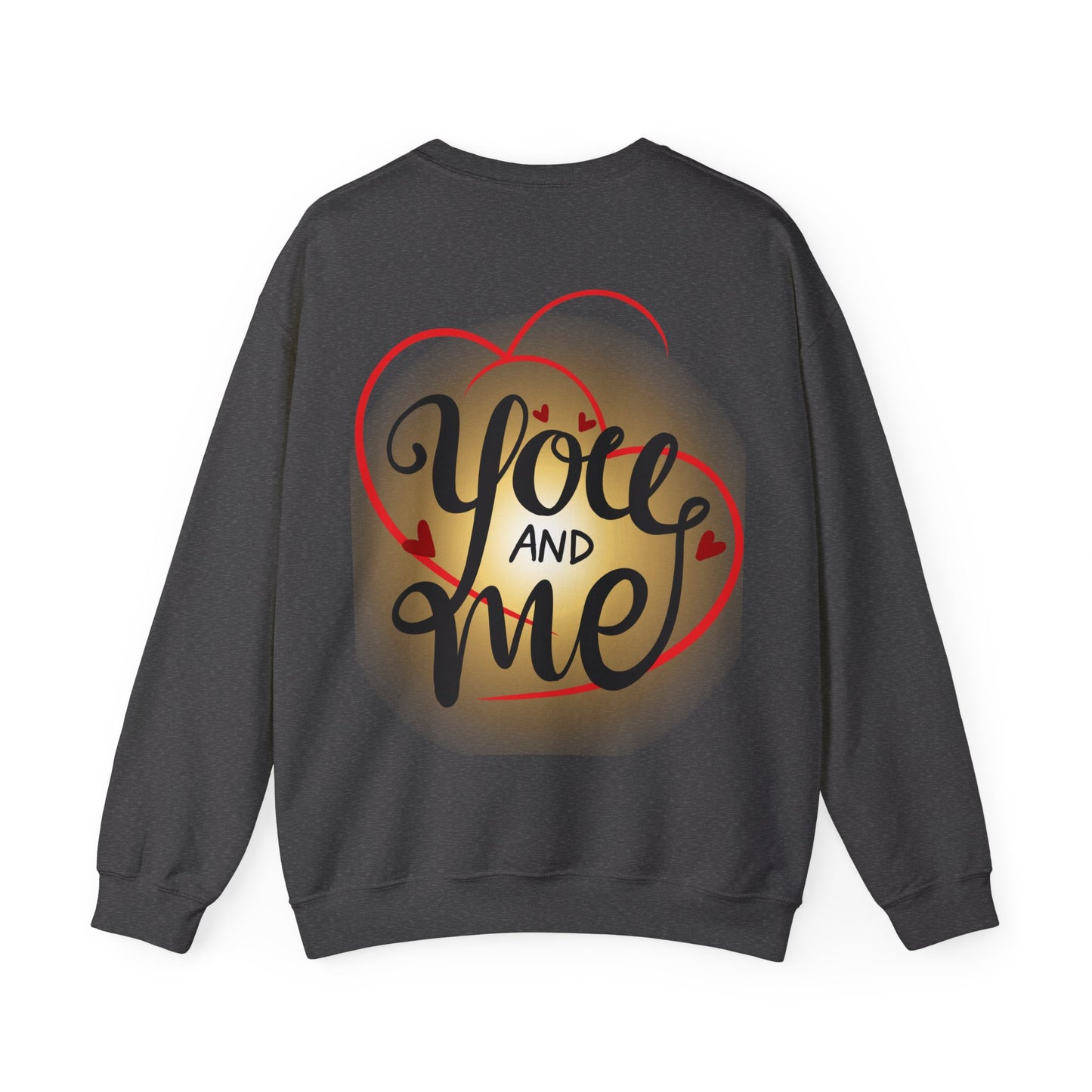 Heart Blown Away Sweatshirt, Love Pullover, Valentine's Day Jumper, Romantic Sweater, Cozy Top for Couples