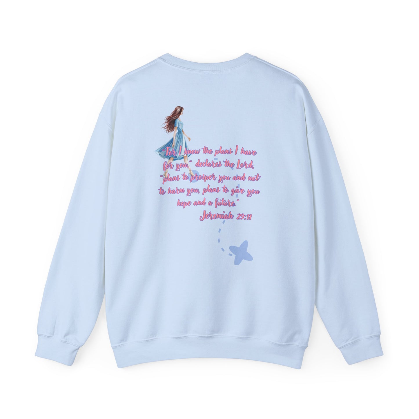 Overthinker Jeremiah 29:11 Unisex Heavy Blend™ Crewneck Sweatshirt