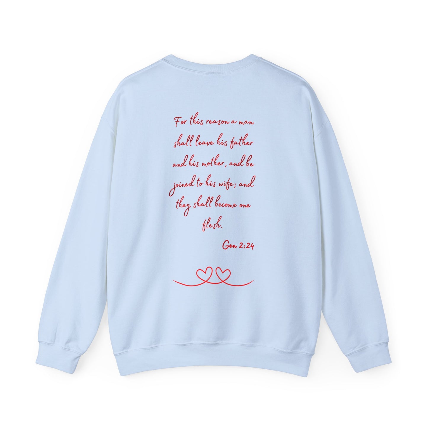 Love Heart Unisex Sweatshirt, Couples Matching, Relationship Gift, Valentine's Day Shirt, Anniversary Present