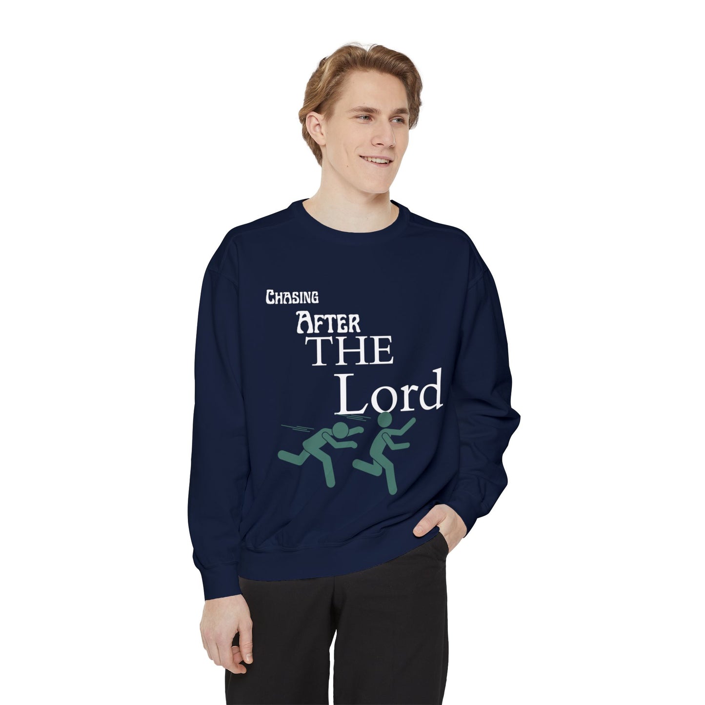 God's Heart Garment-Dyed Sweatshirt