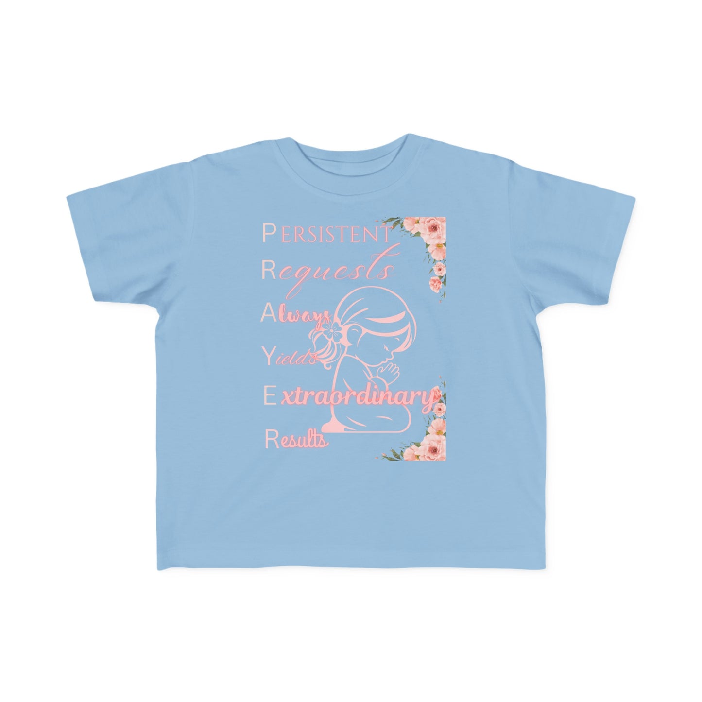 PRAYER Girl - Toddler's Fine Jersey Tee