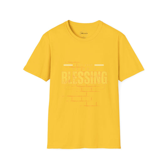 Be A Blessing Luke 6:38, Inspirational T shirts for Men's, Motivational Shirt Softstyle T-Shirt, Inspirational Shirt, Bible Verse Shirt