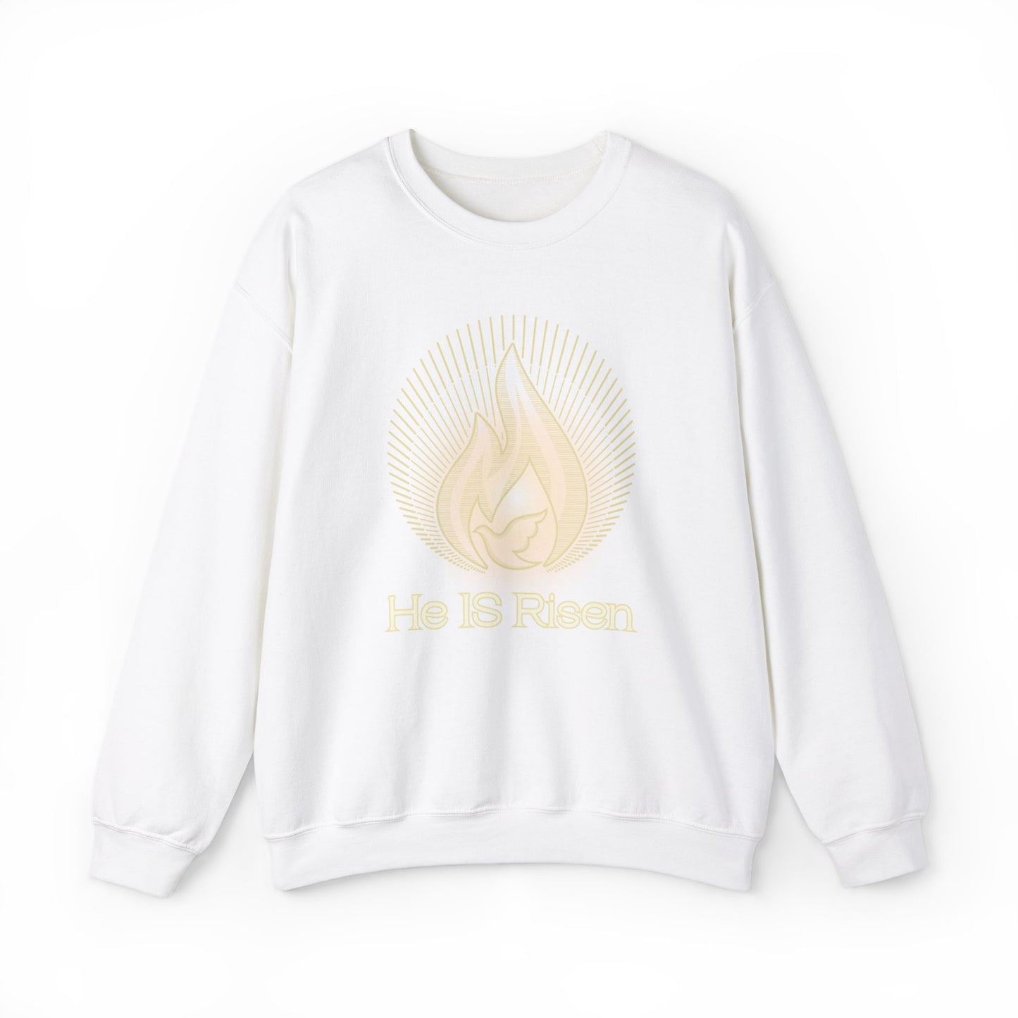 He IS Risen, Christian Sweatshirt He Is Risen Unisex