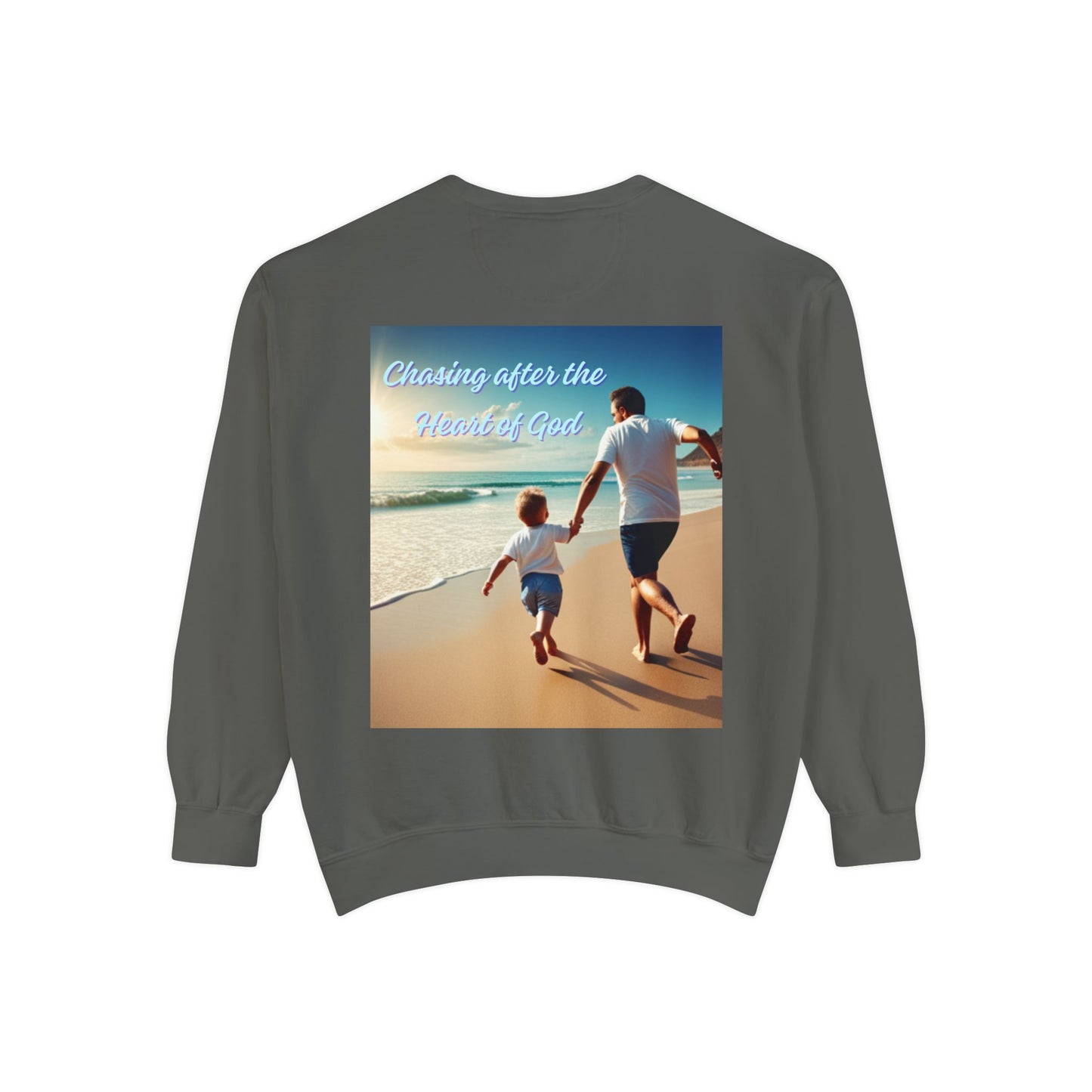 God's Heart Garment-Dyed Sweatshirt