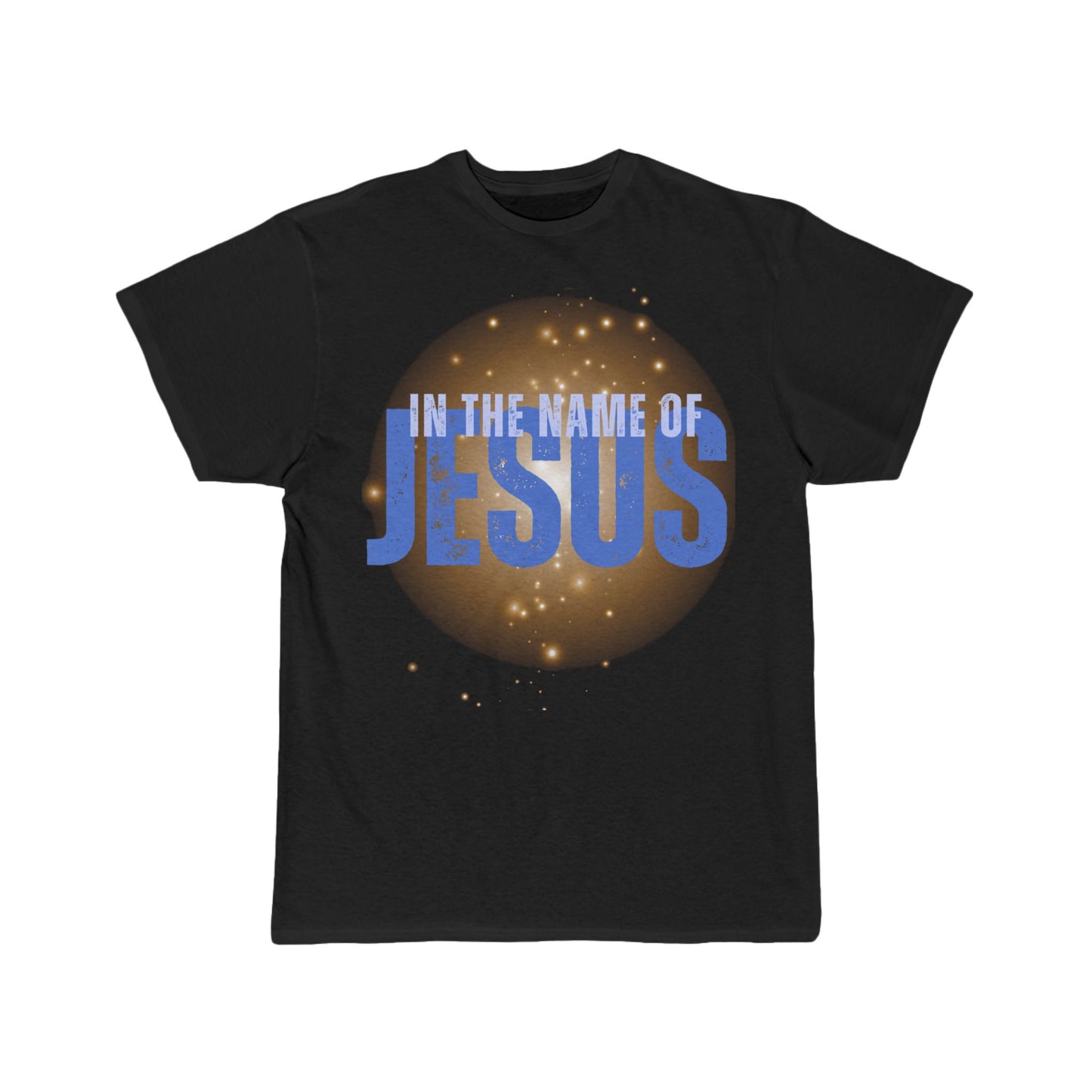 In The Name Of Jesus - Angel Wings Men's Christian T-Shirt