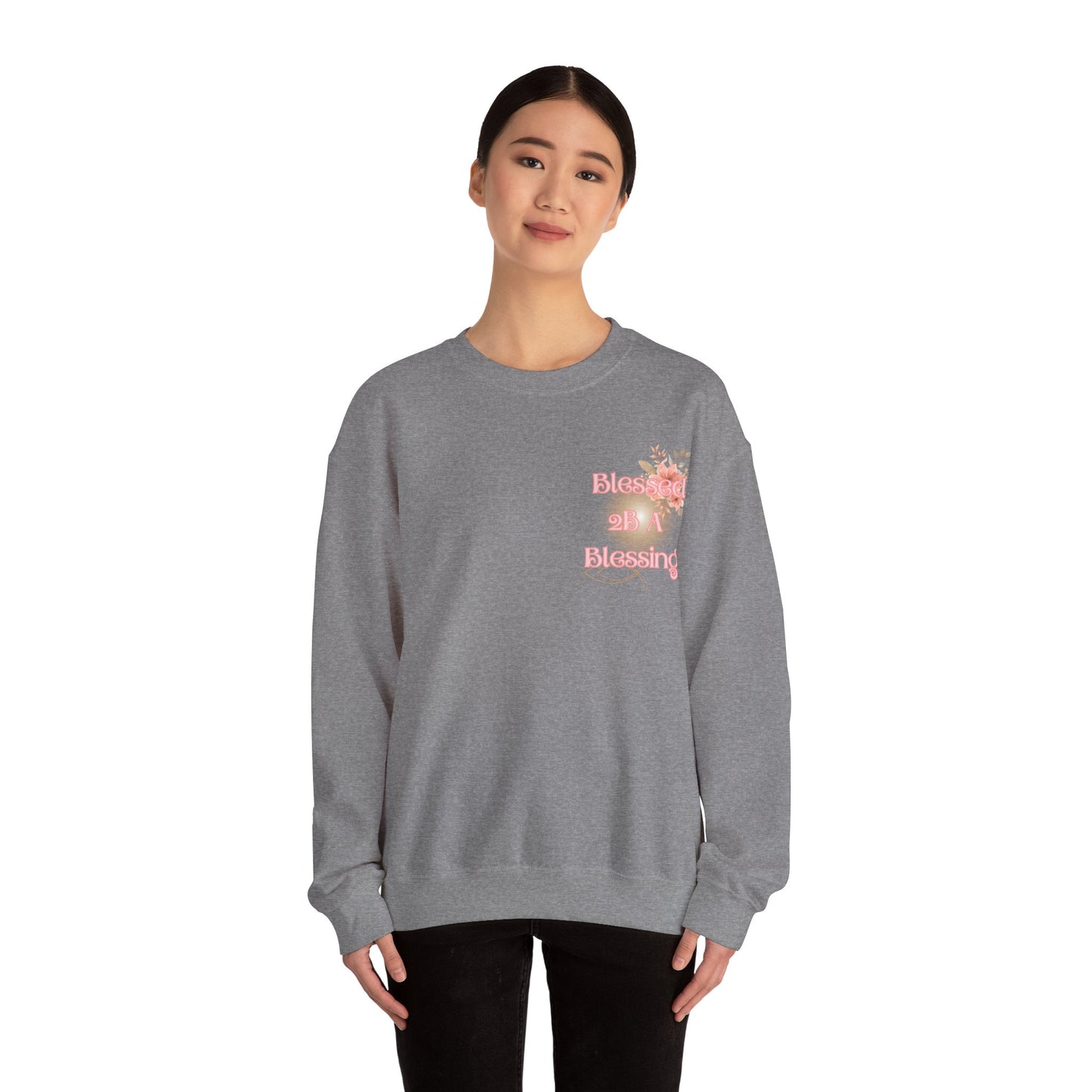 Blessed 2B A Blessing Women's Heavy Blend™ Crewneck Sweatshirt