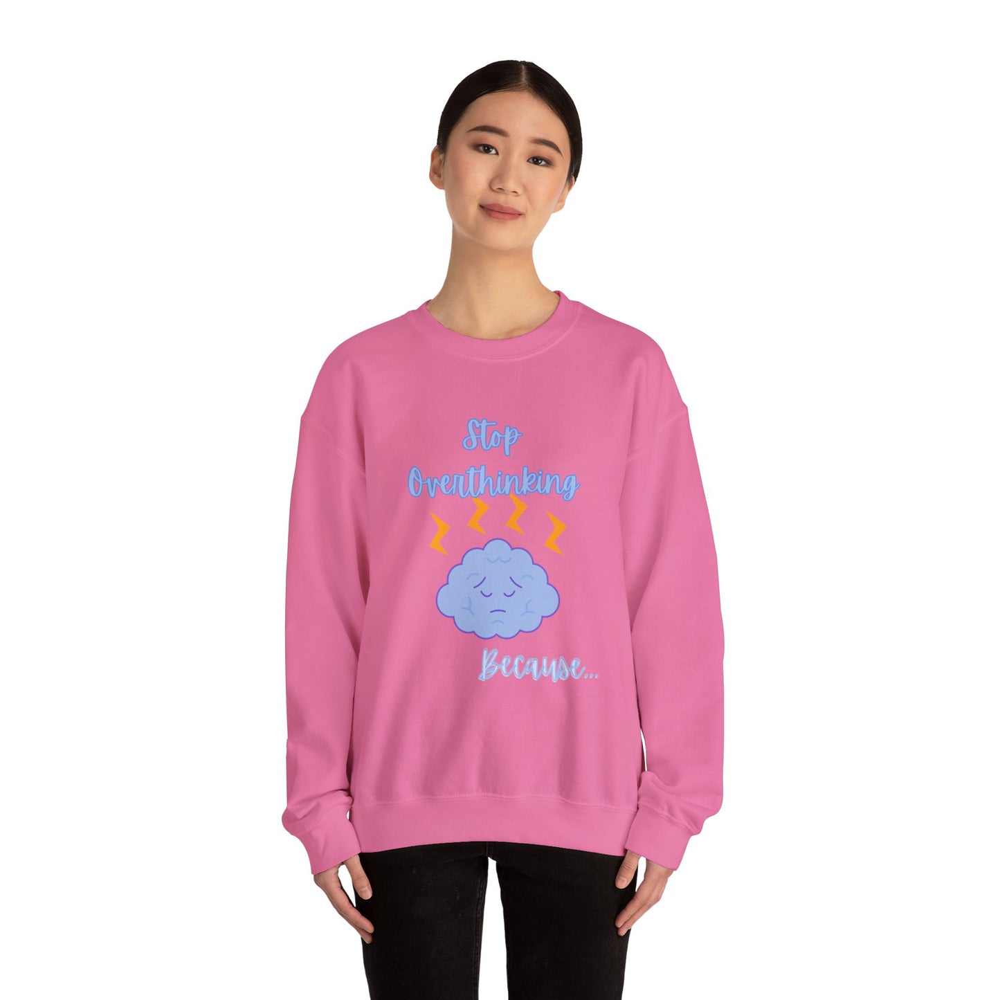 Overthinker Jeremiah 29:11 Unisex Heavy Blend™ Crewneck Sweatshirt