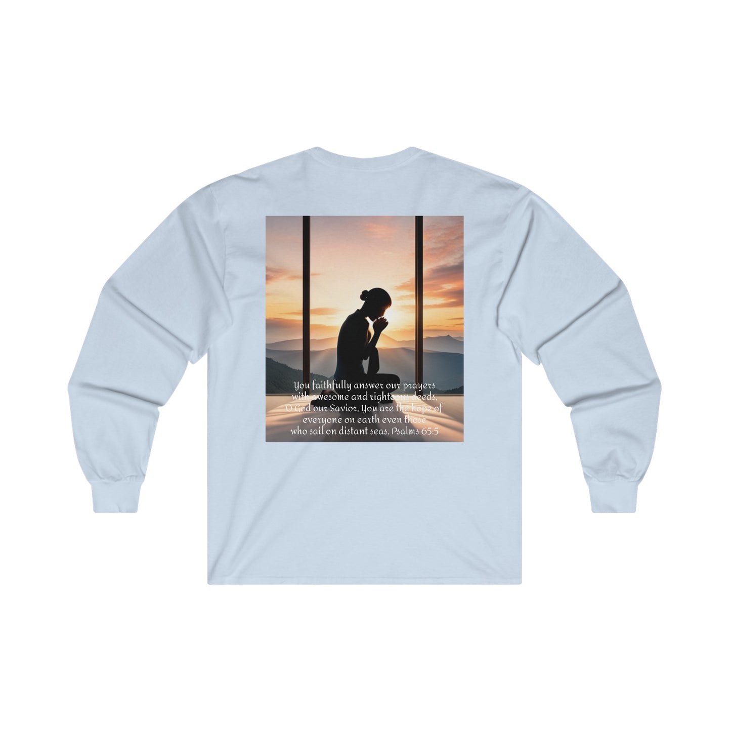 Prayer Warrior For Christ Long Sleeve T-shirt