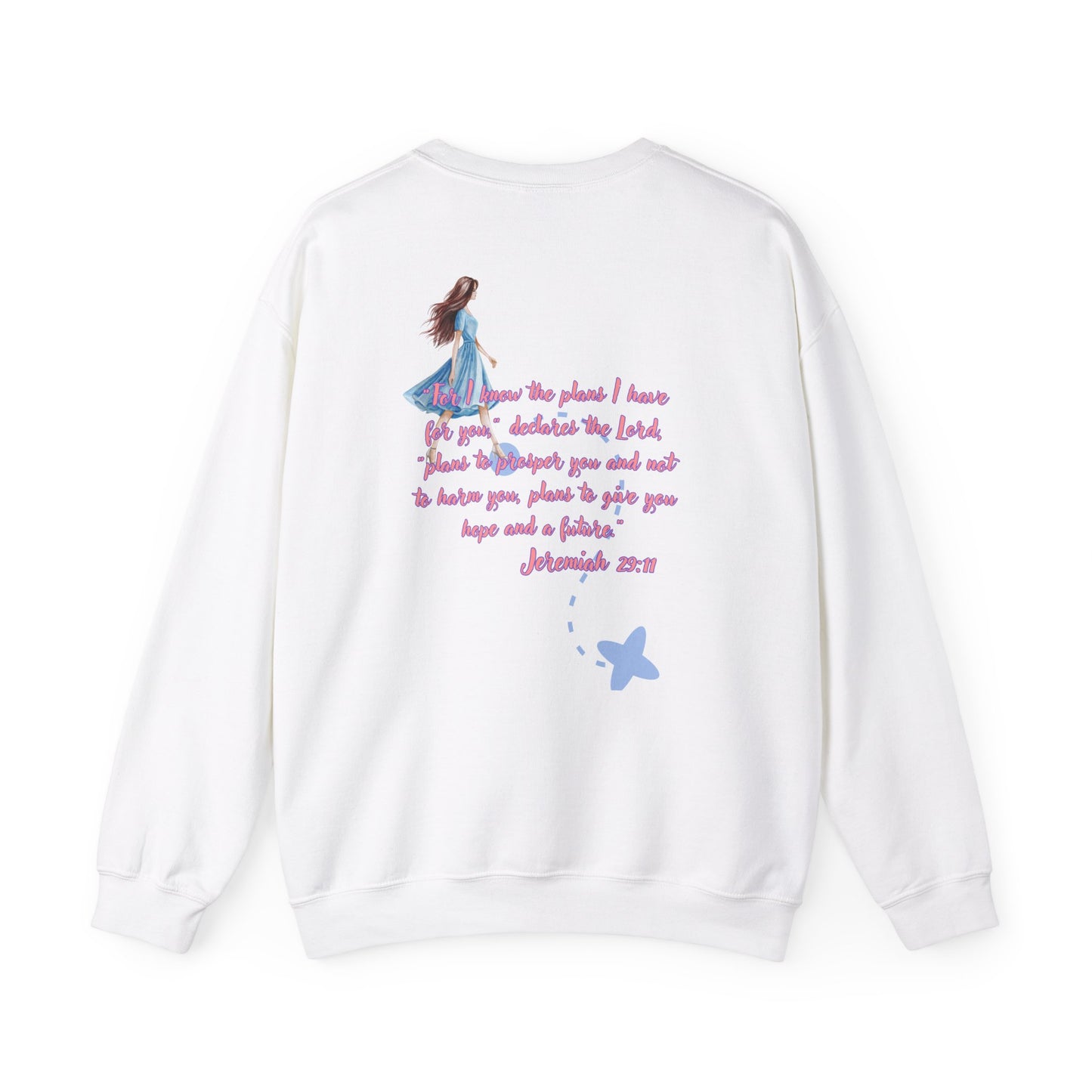 Overthinker Jeremiah 29:11 Unisex Heavy Blend™ Crewneck Sweatshirt