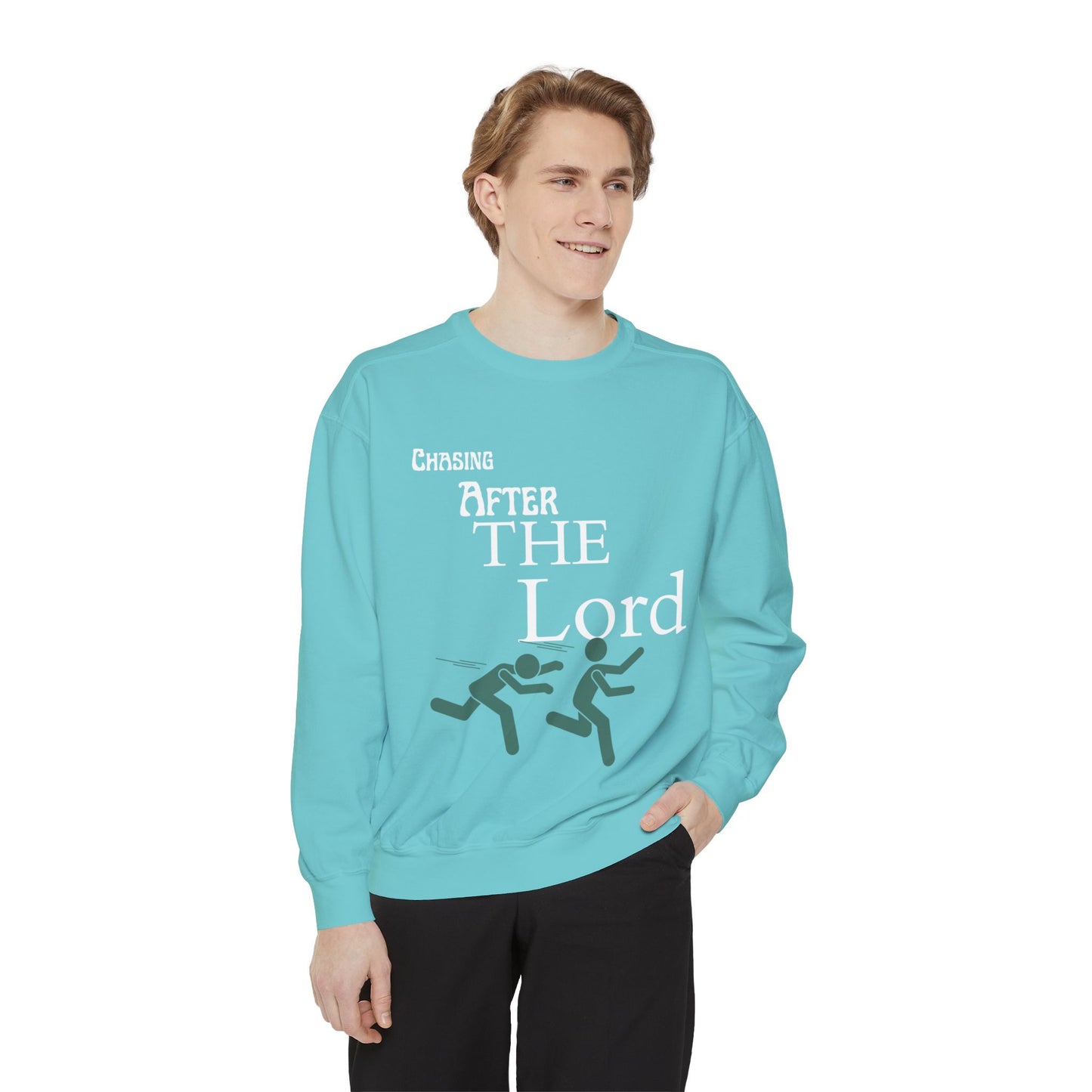 God's Heart Garment-Dyed Sweatshirt