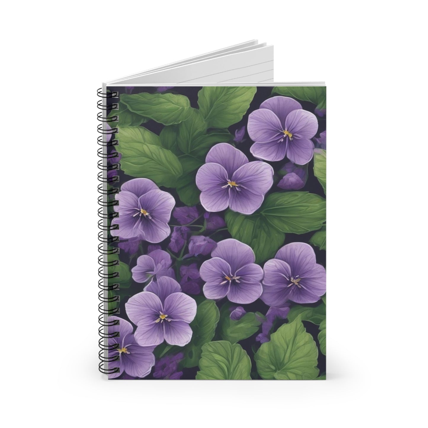 Flowerscape II Spiral Notebook - Ruled Line