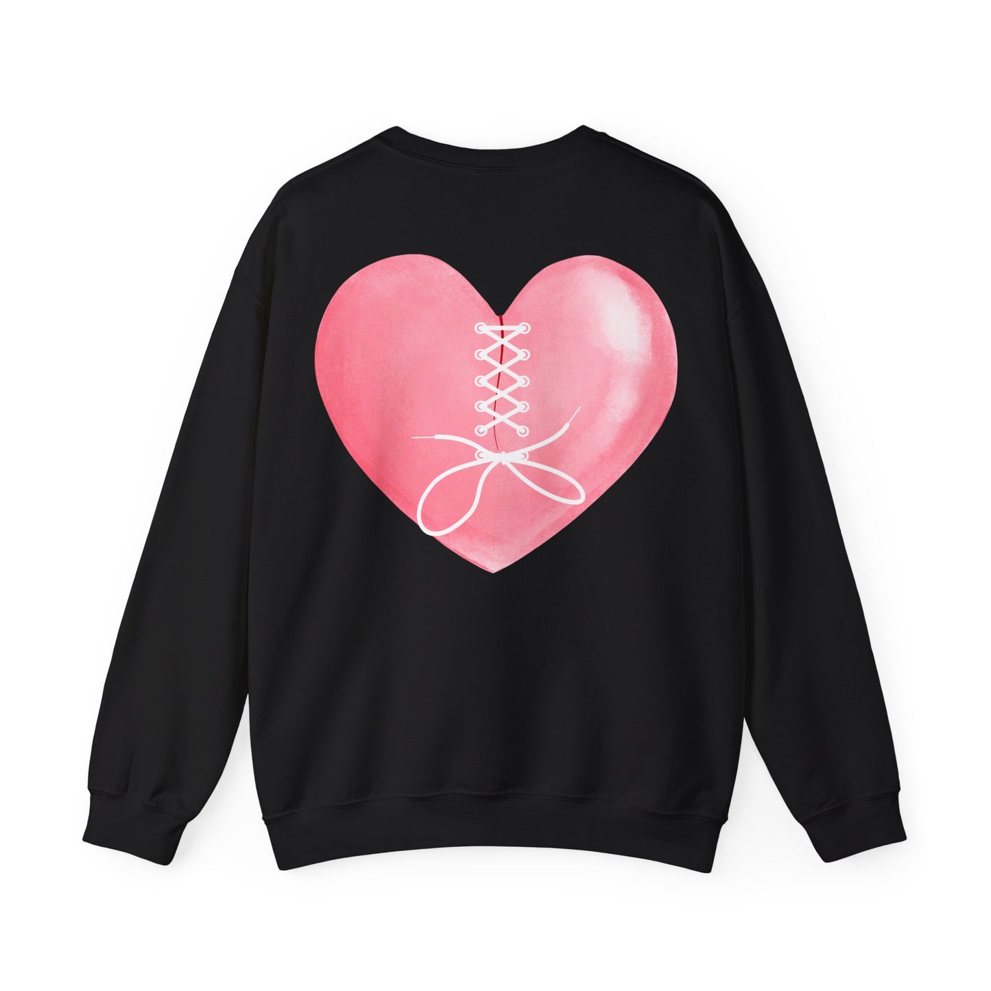 Fragile Heart Sweatshirt, Valentine's Day Gift, Love Crewneck, Unisex Pullover, Romantic Jumper, Heart Design Top