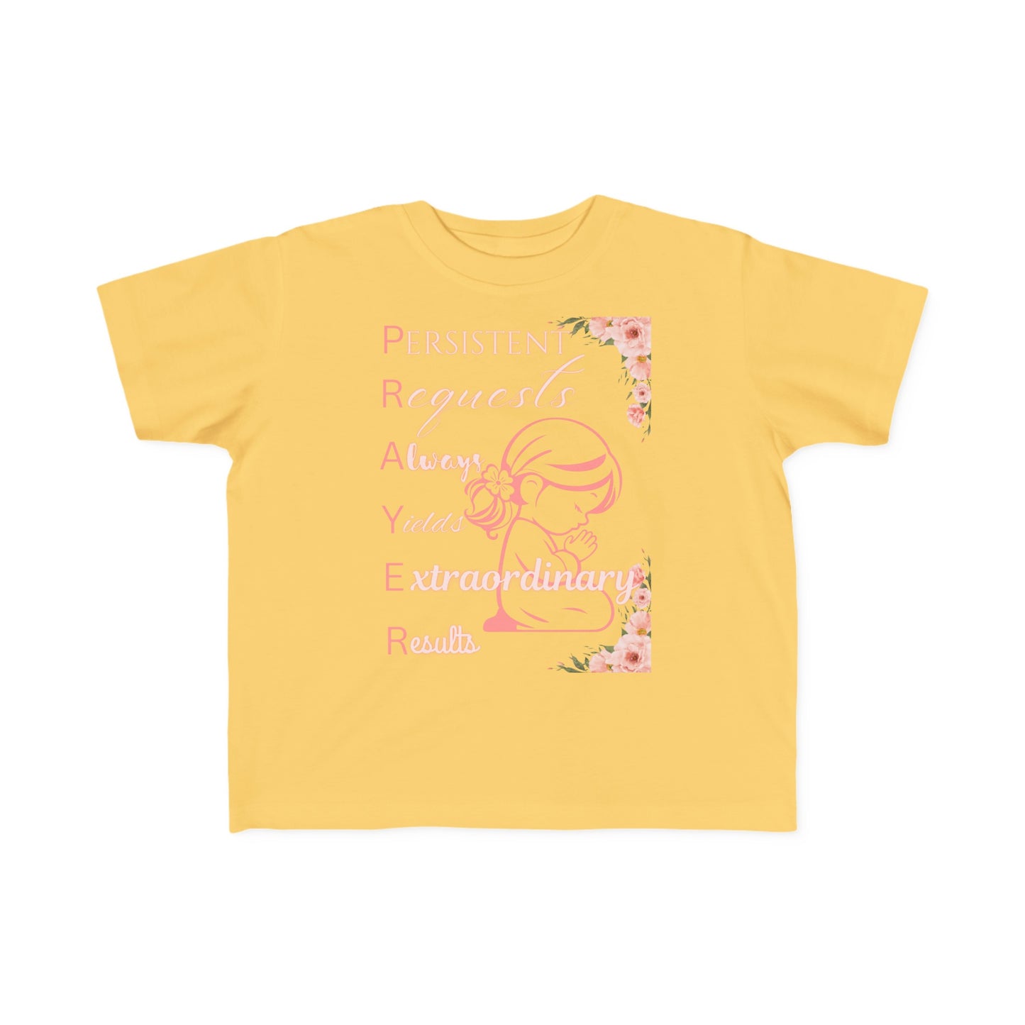 PRAYER Girl - Toddler's Fine Jersey Tee