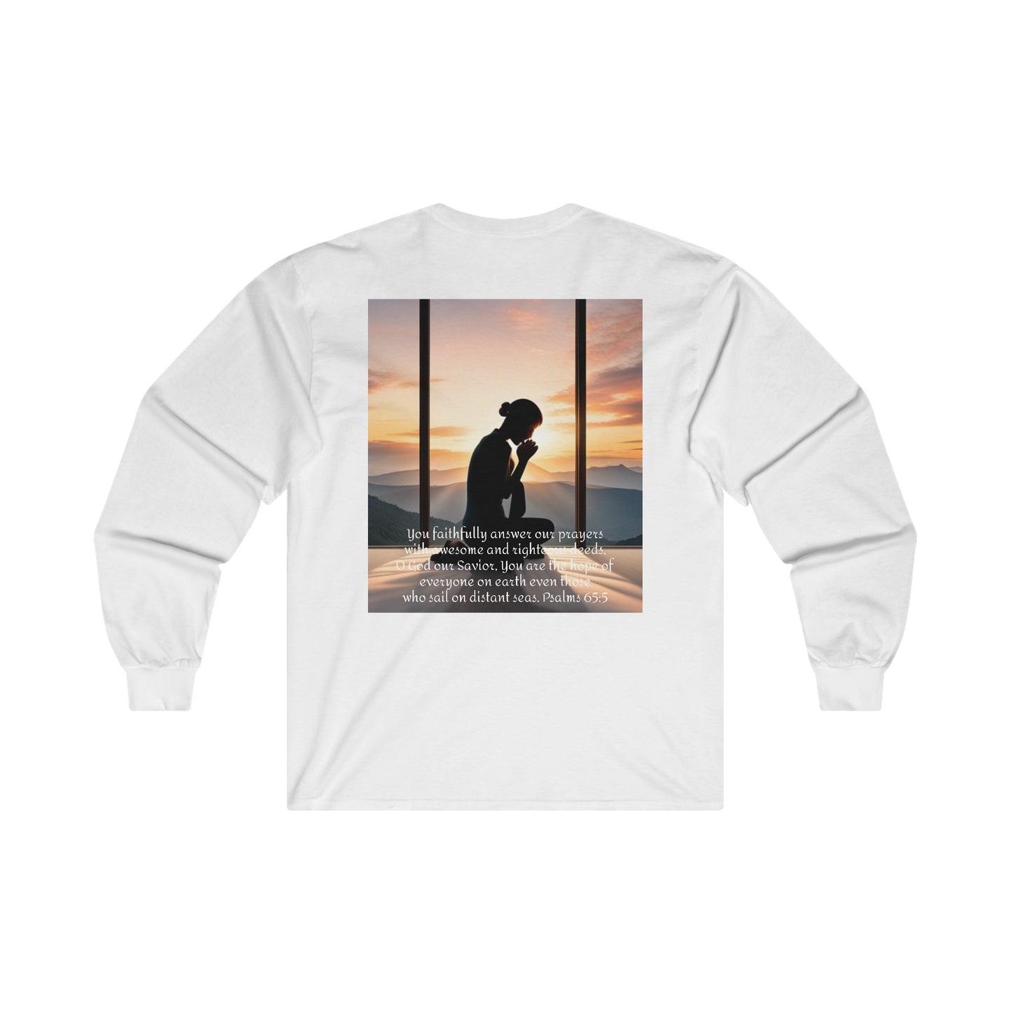 Prayer Warrior For Christ Long Sleeve T-shirt