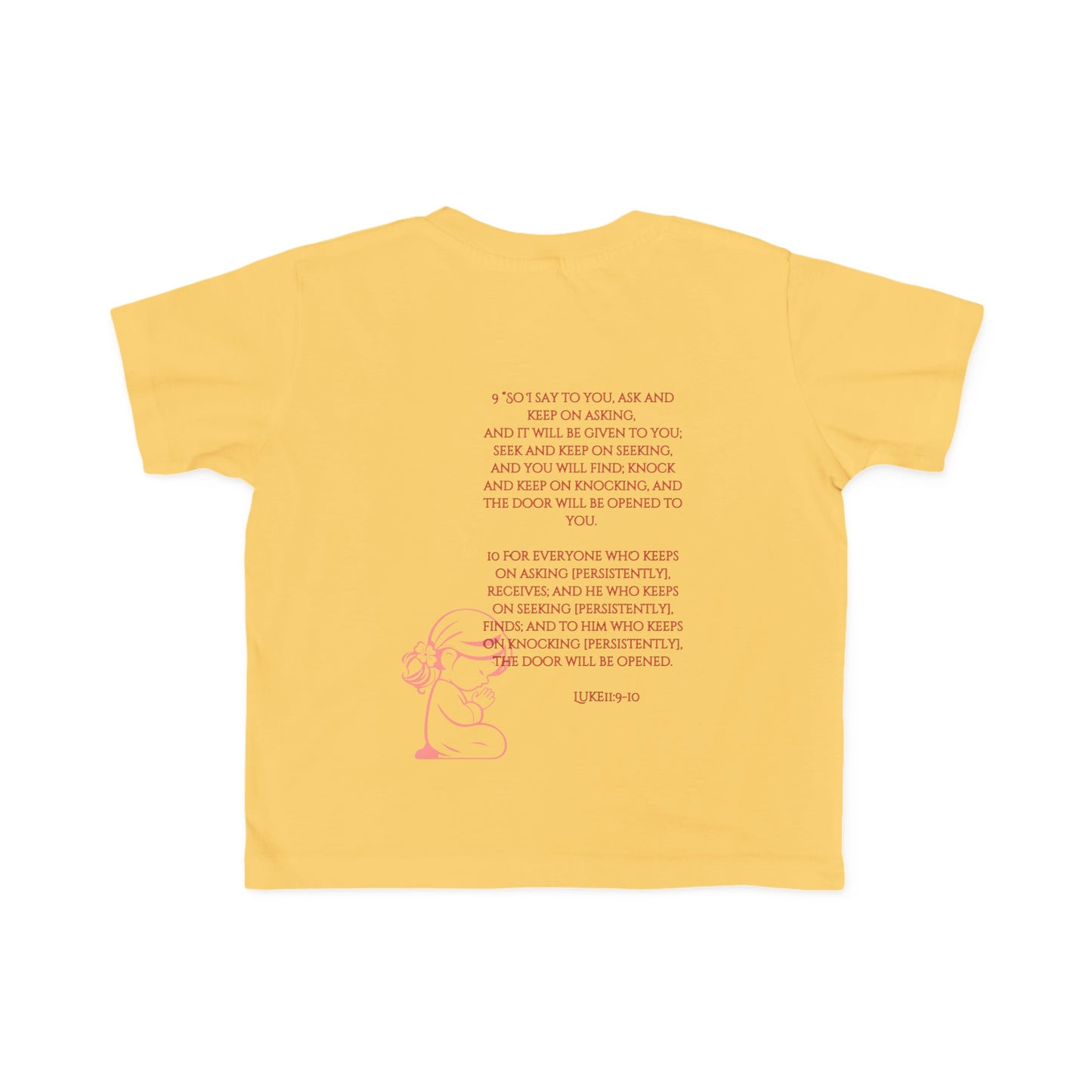 PRAYER Girl - Toddler's Fine Jersey Tee