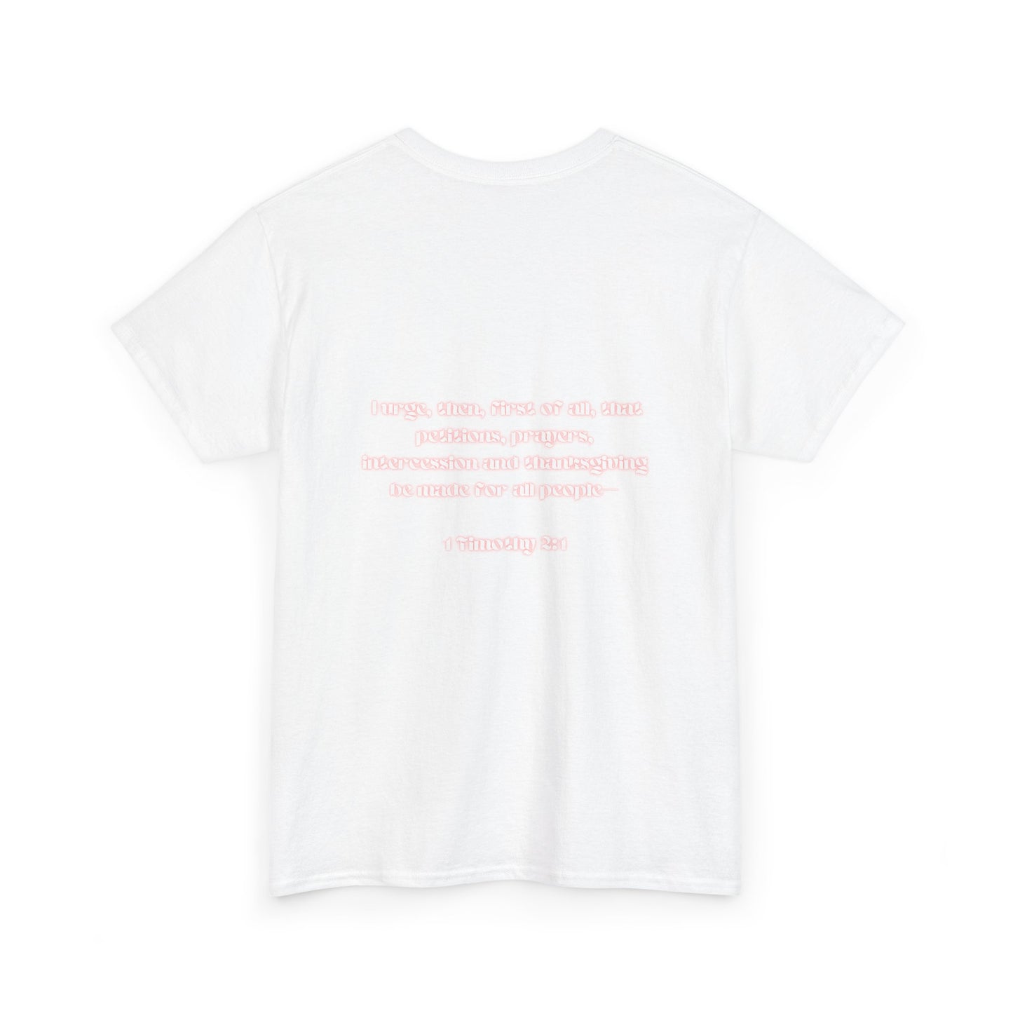 Covered 1Timothy 2:1 Womens Heavy Cotton Tee