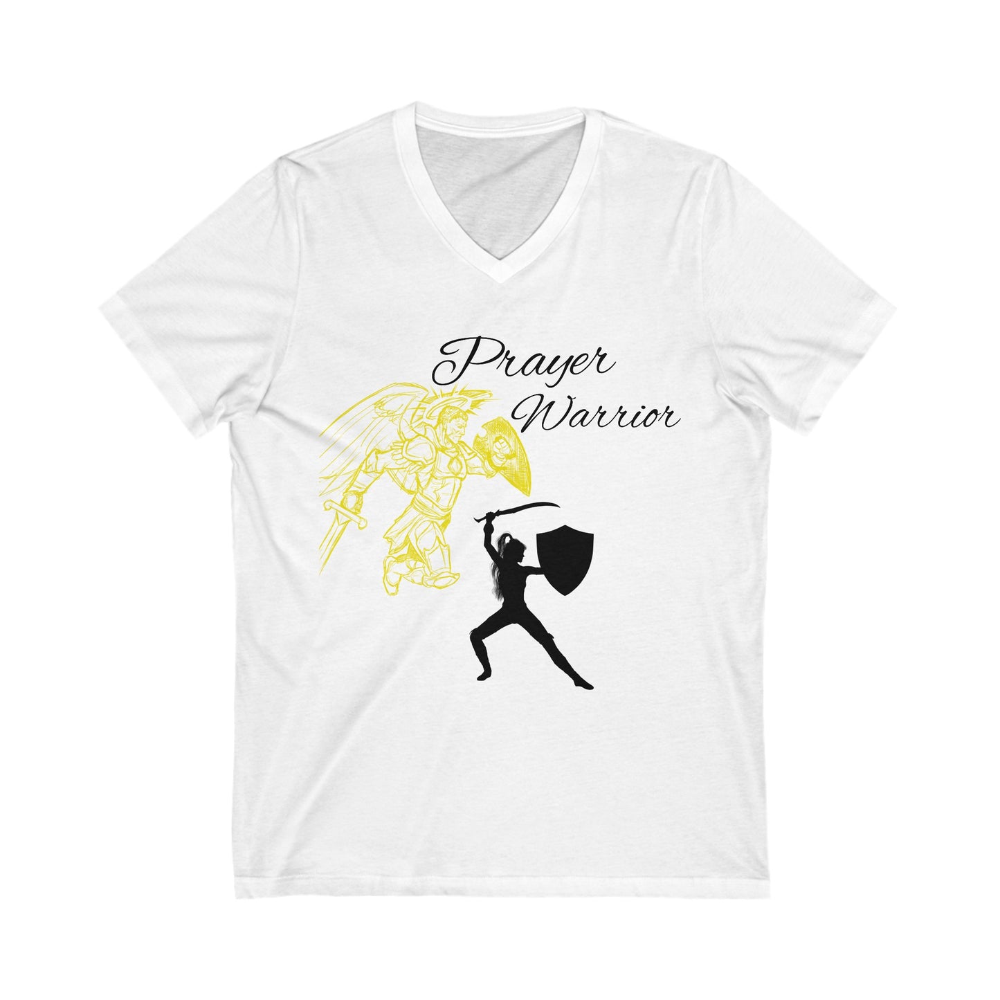 Prayer Warrior V-Neck T-shirt