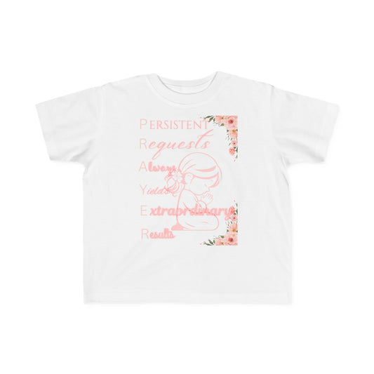 PRAYER Girl - Toddler's Fine Jersey Tee