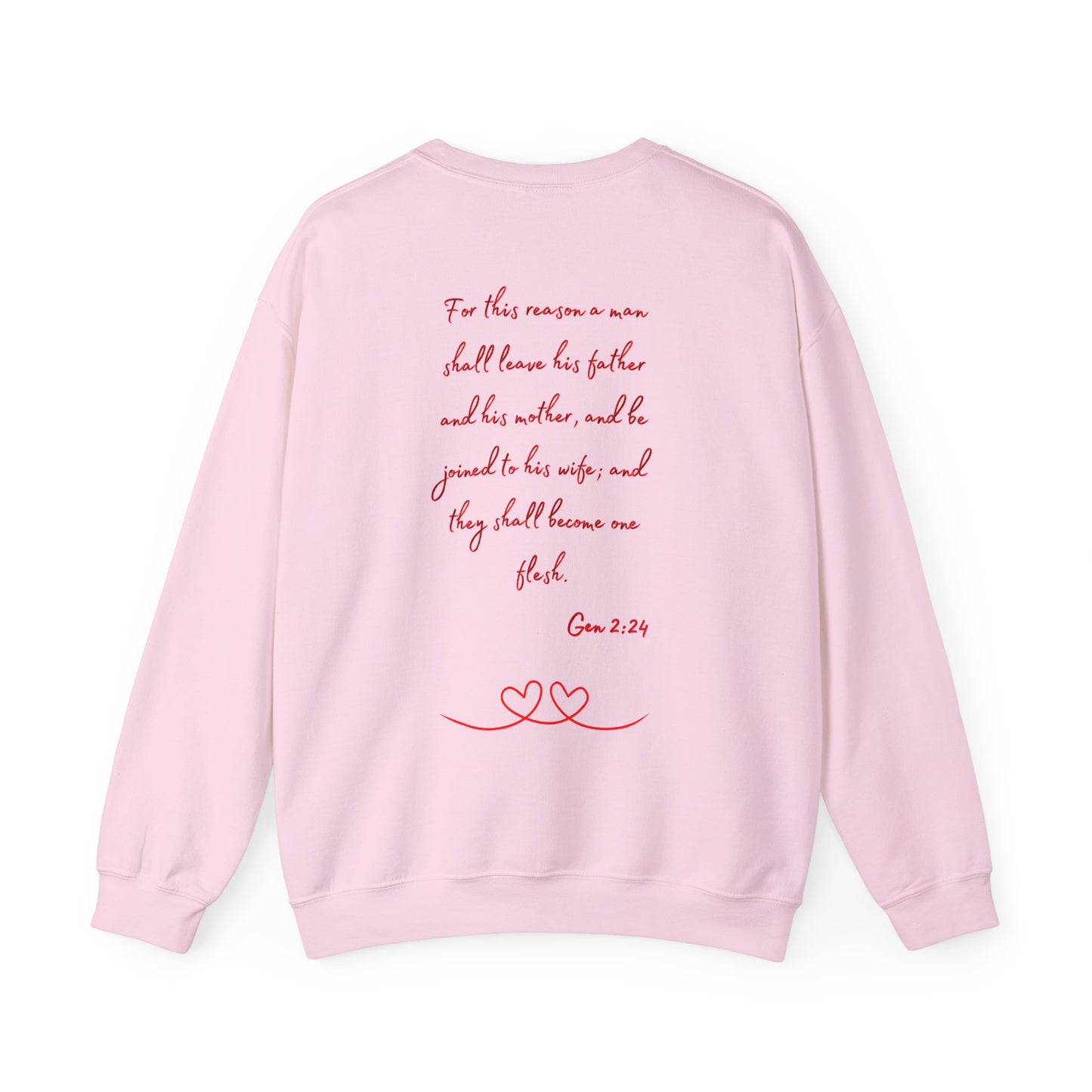 Love Heart Unisex Sweatshirt, Couples Matching, Relationship Gift, Valentine's Day Shirt, Anniversary Present