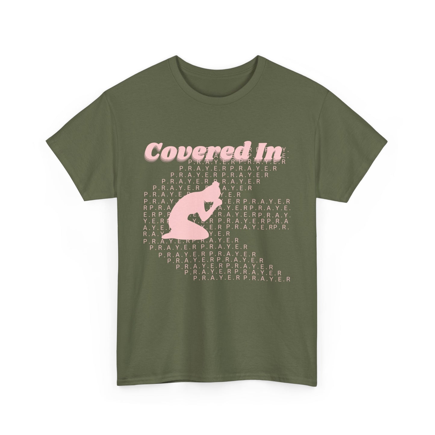 Covered 1Timothy 2:1 Womens Heavy Cotton Tee