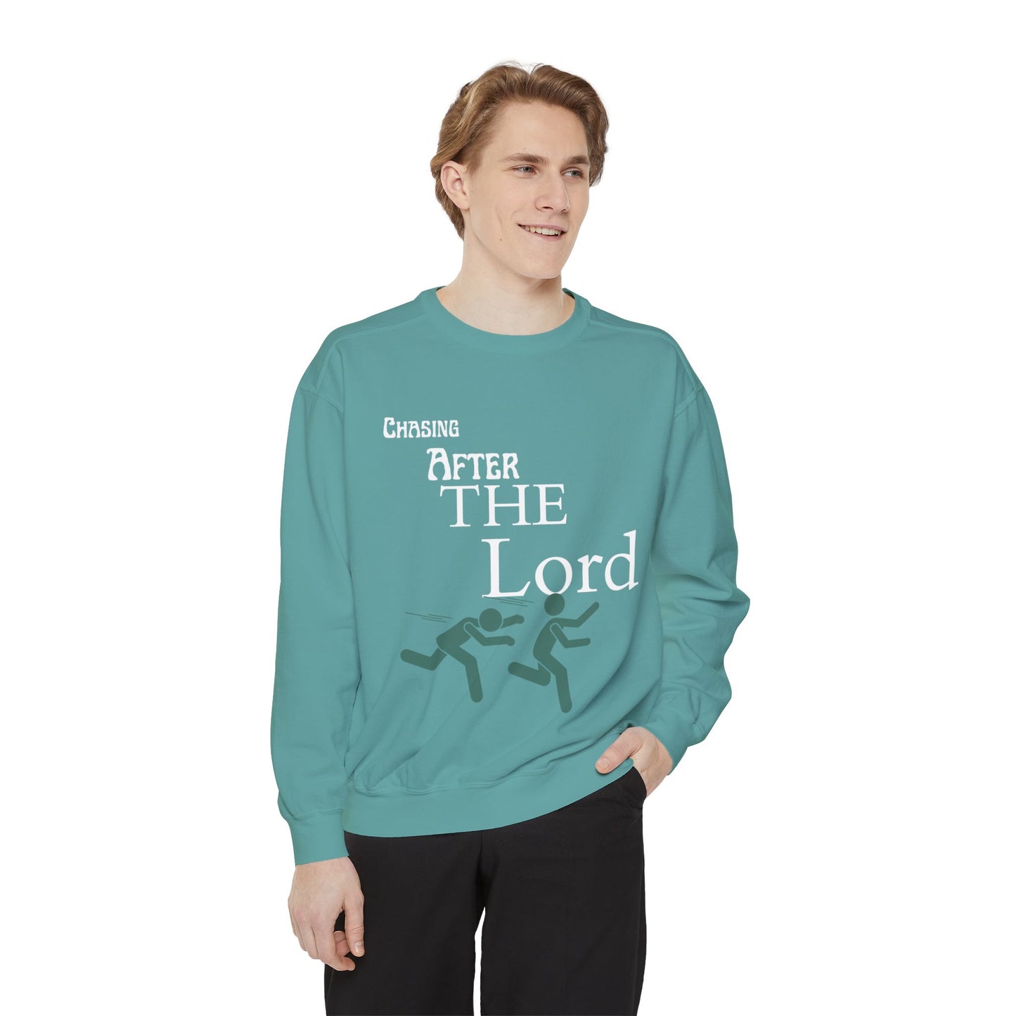 God's Heart Garment-Dyed Sweatshirt