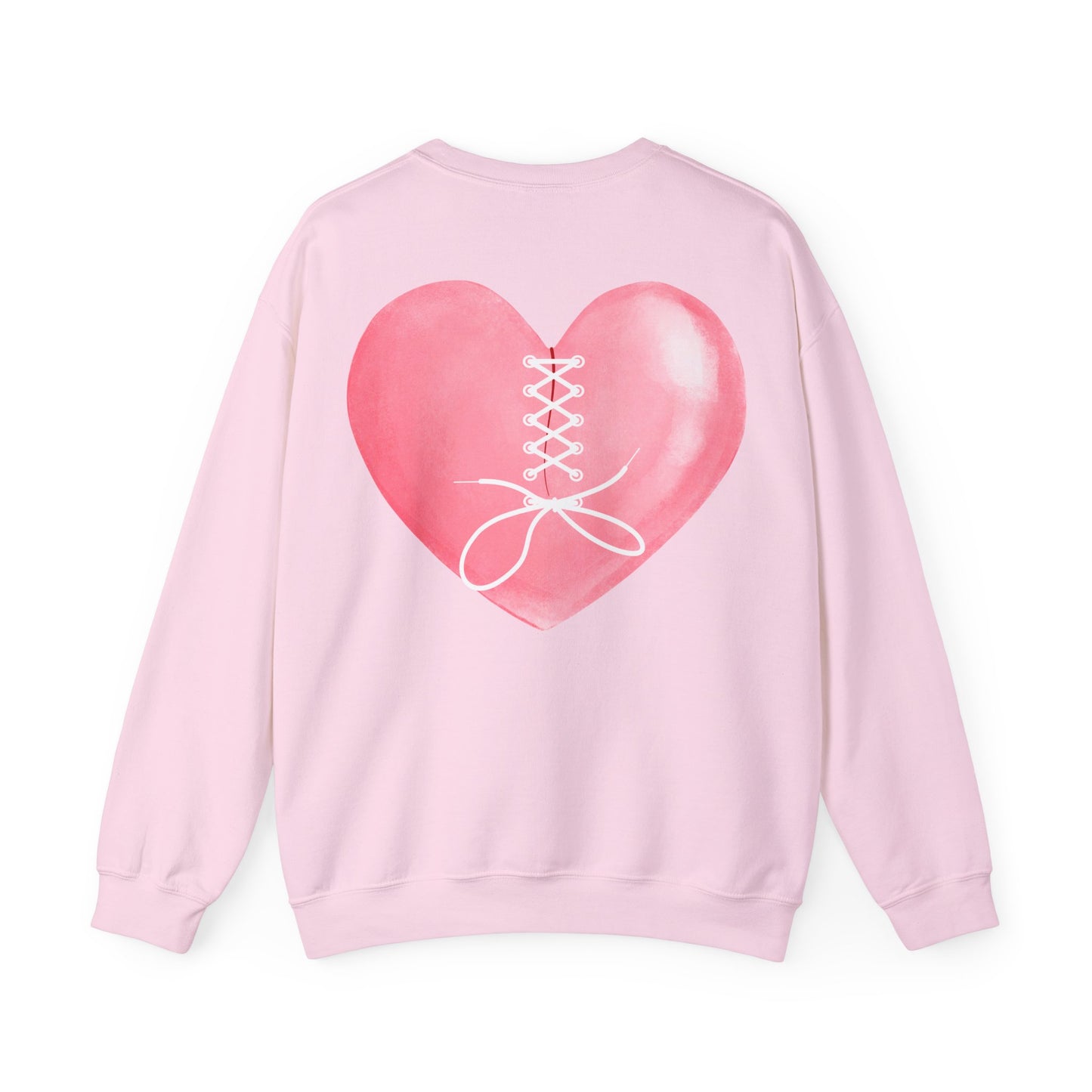 Fragile Heart Sweatshirt, Valentine's Day Gift, Love Crewneck, Unisex Pullover, Romantic Jumper, Heart Design Top