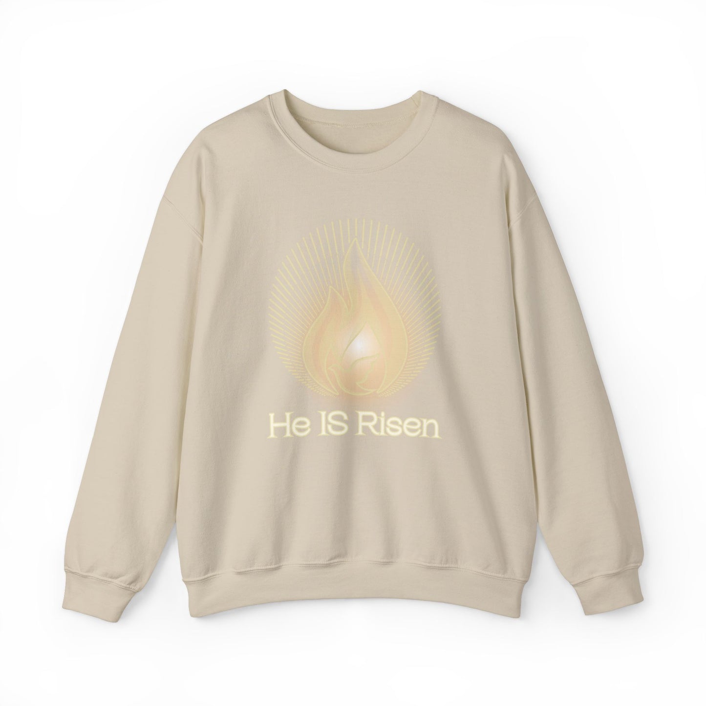 He IS Risen, Christian Sweatshirt He Is Risen Unisex