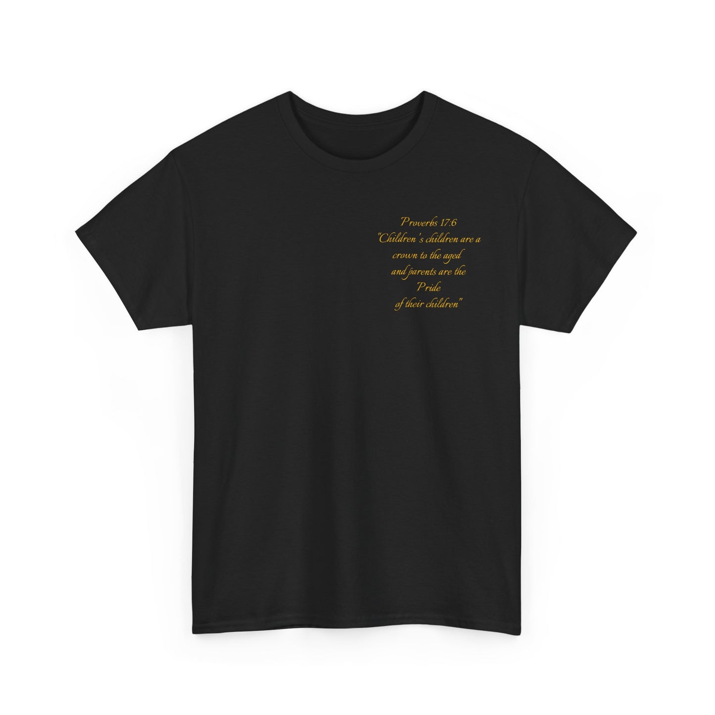 Proverbs 17:6 Unisex Heavy Cotton T-shirt