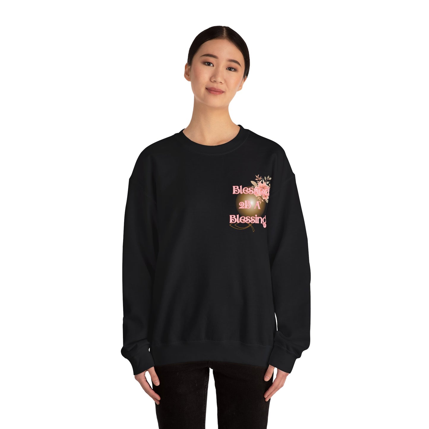 Blessed 2B A Blessing Women's Heavy Blend™ Crewneck Sweatshirt