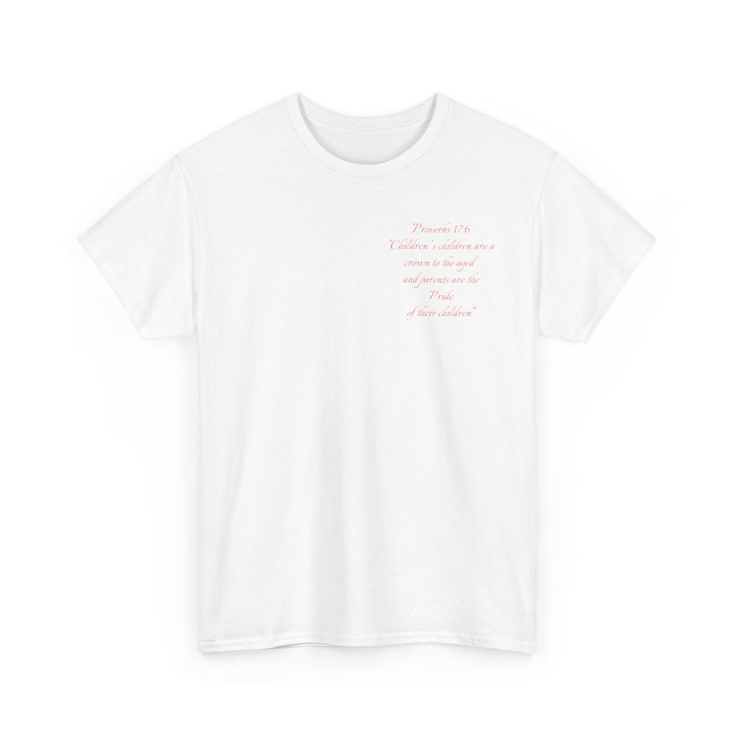 Proverbs 17:6 Unisex Heavy Cotton T-shirt