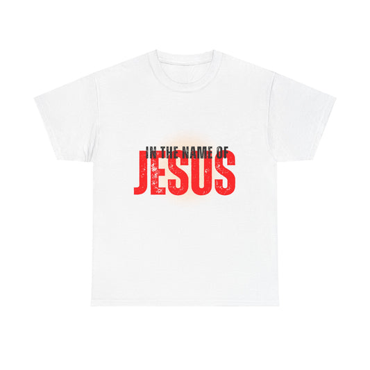 Unisex Tee - In The Name of Jesus Design