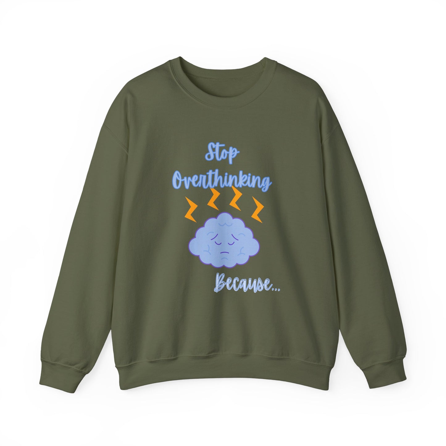 Overthinker Jeremiah 29:11 Unisex Heavy Blend™ Crewneck Sweatshirt