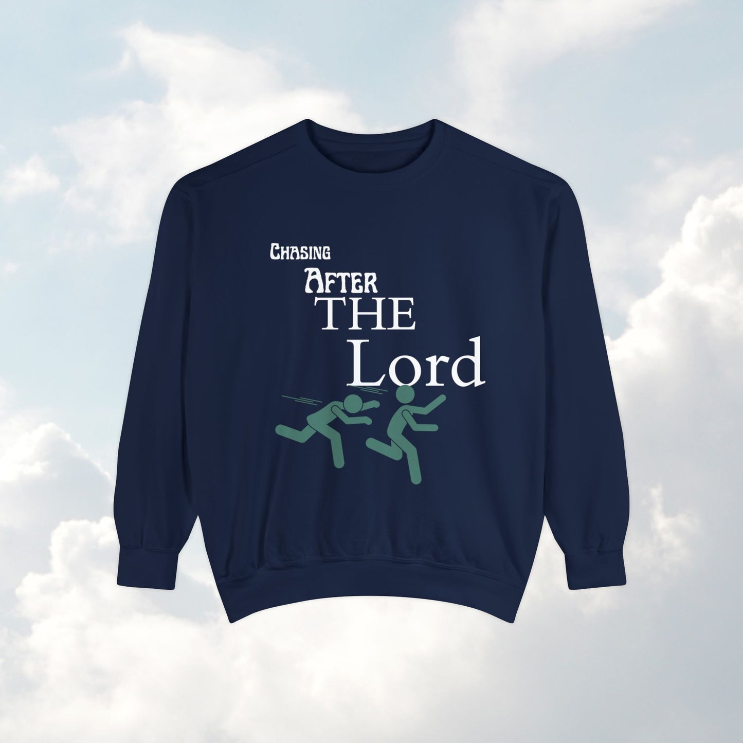 God's Heart Garment-Dyed Sweatshirt