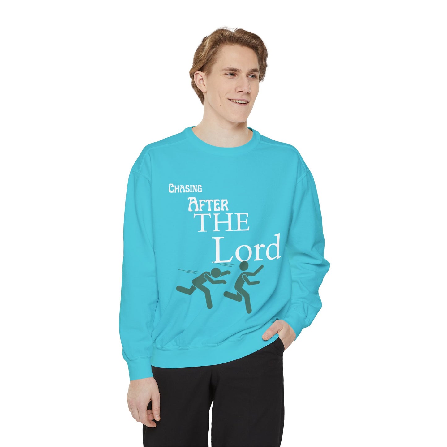 God's Heart Garment-Dyed Sweatshirt