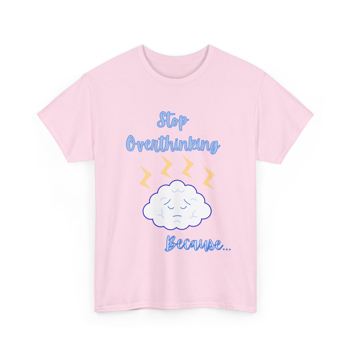 Stop Overthinking Jeremiah 29:11 Women's Heavy Cotton Tee, Inspirational Christian Shirt