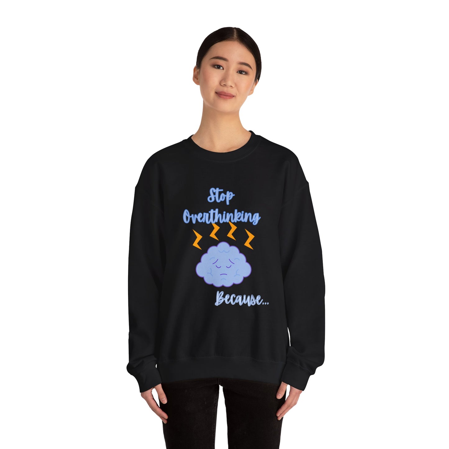 Overthinker Jeremiah 29:11 Unisex Heavy Blend™ Crewneck Sweatshirt