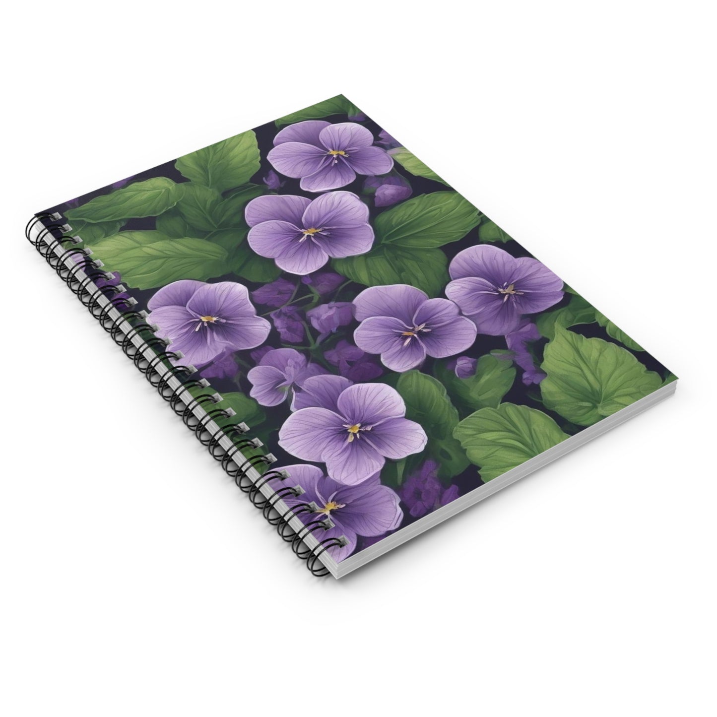 Flowerscape II Spiral Notebook - Ruled Line