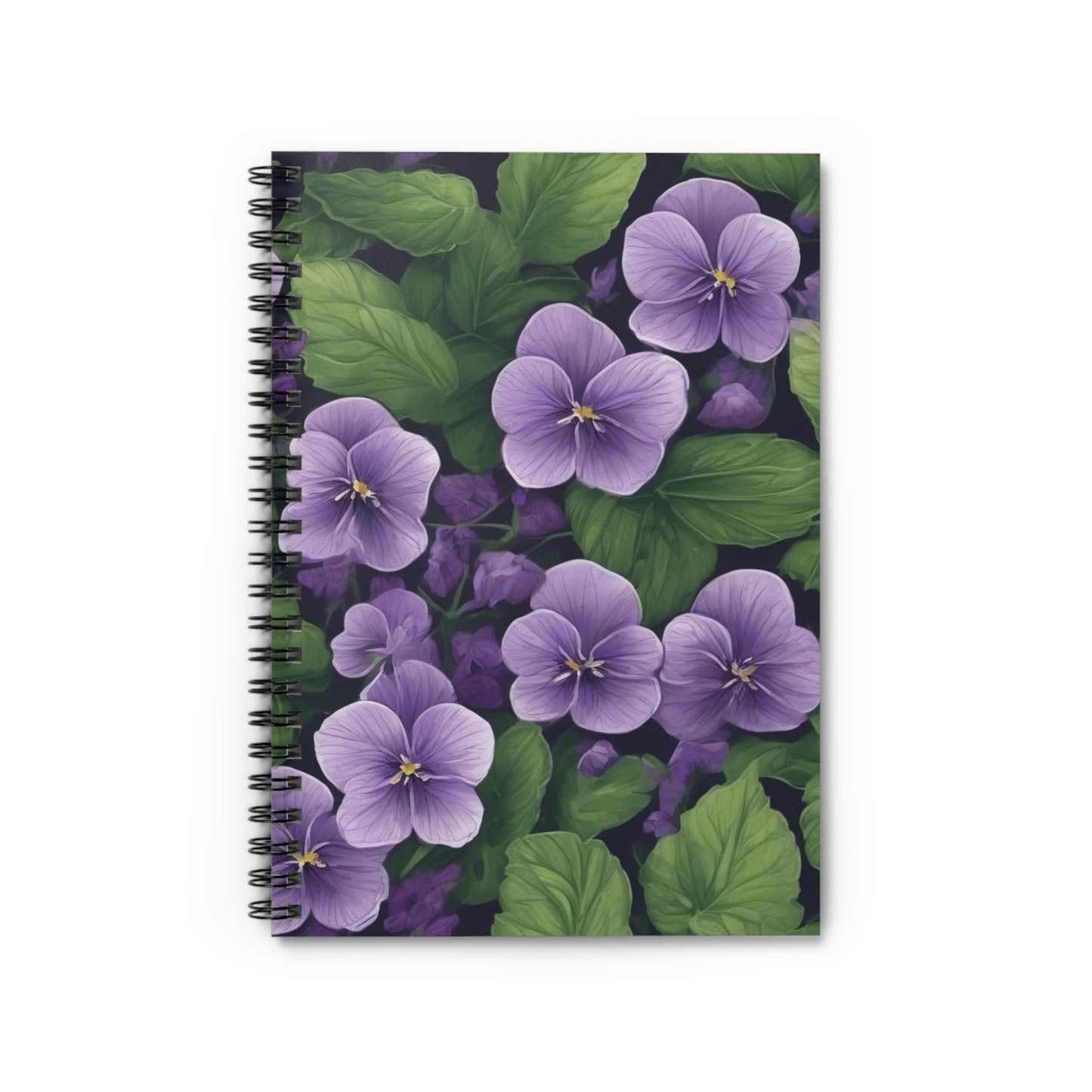 Flowerscape II Spiral Notebook - Ruled Line