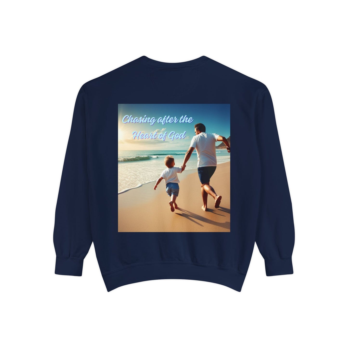 God's Heart Garment-Dyed Sweatshirt