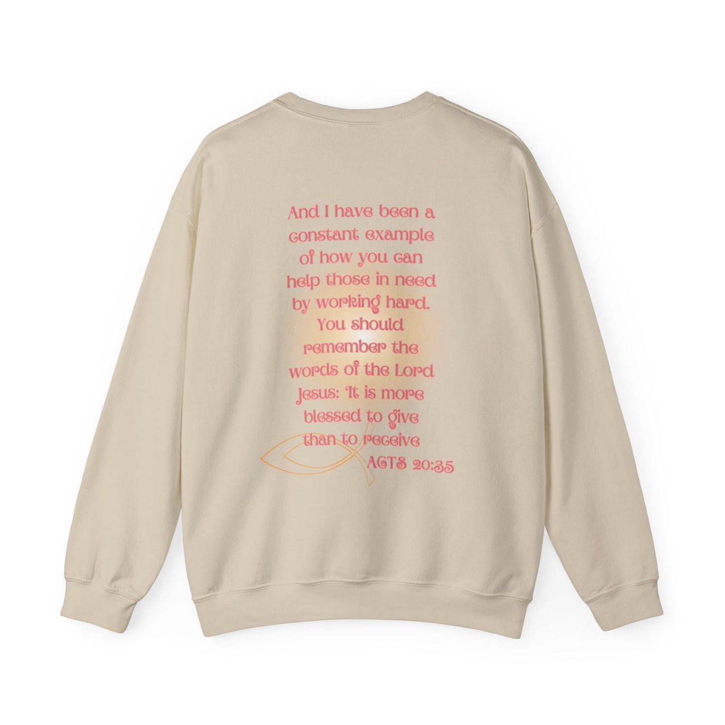 Blessed 2B A Blessing Women's Heavy Blend™ Crewneck Sweatshirt