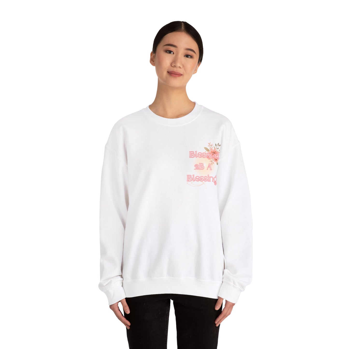 Blessed 2B A Blessing Women's Heavy Blend™ Crewneck Sweatshirt