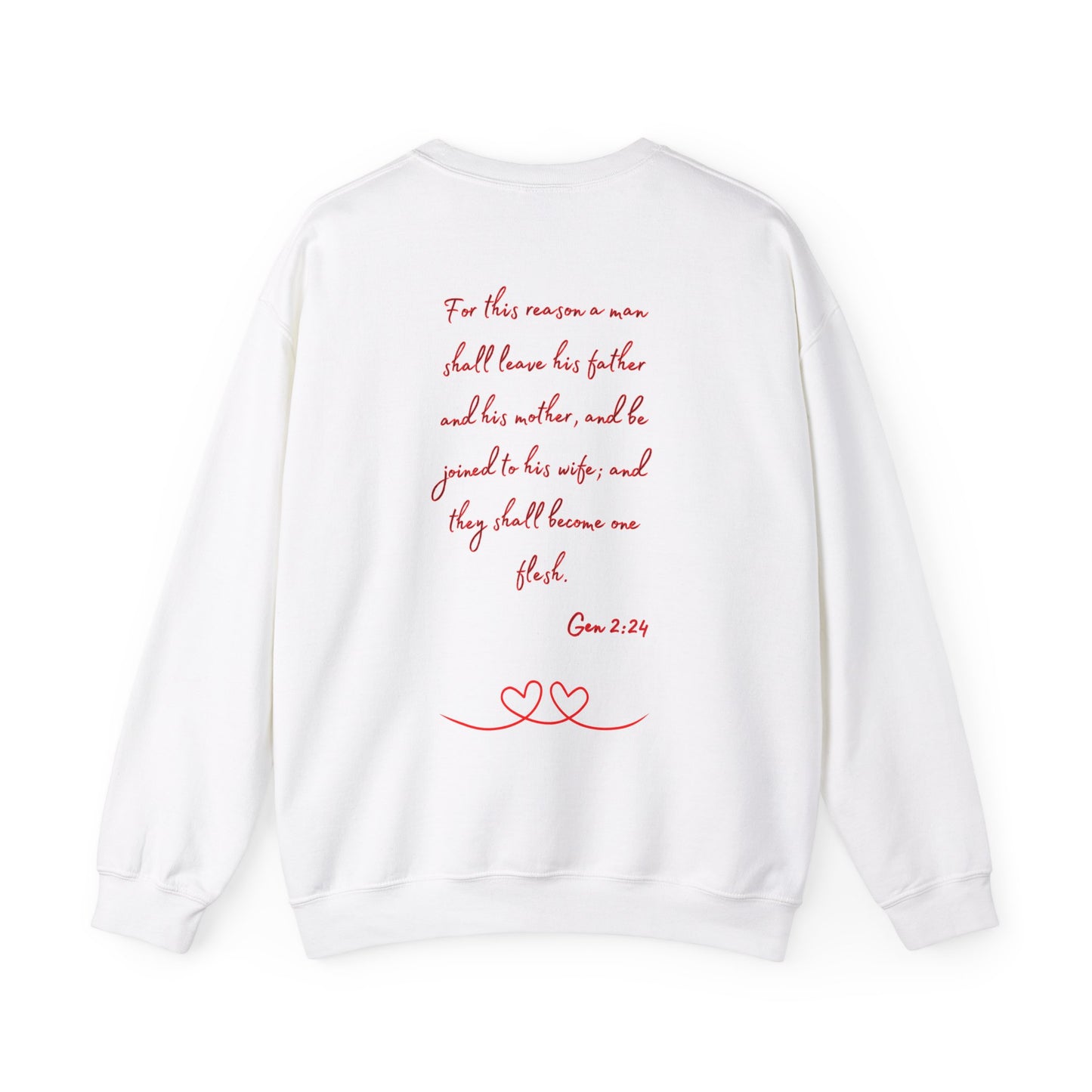 Love Heart Unisex Sweatshirt, Couples Matching, Relationship Gift, Valentine's Day Shirt, Anniversary Present