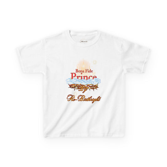 Kids T-Shirt - Bona Fide Prince By Rebirth