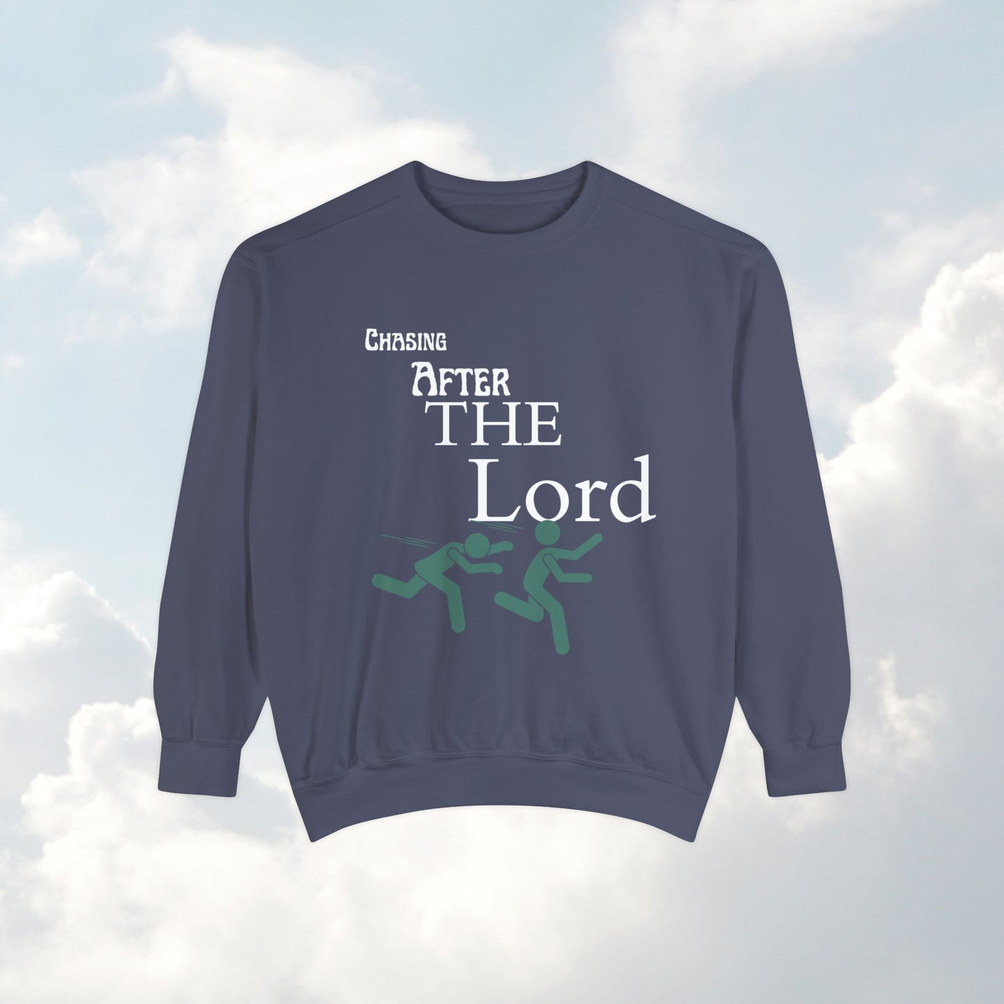 God's Heart Garment-Dyed Sweatshirt