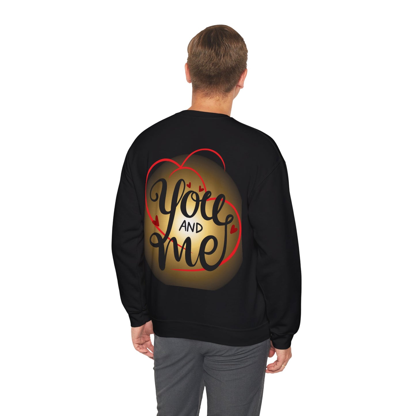 Valentine's LOVE Sweatshirt, Heart Love Crewneck, Valentines Day Jumper, Romantic Gift Apparel, Unisex Valentine Top